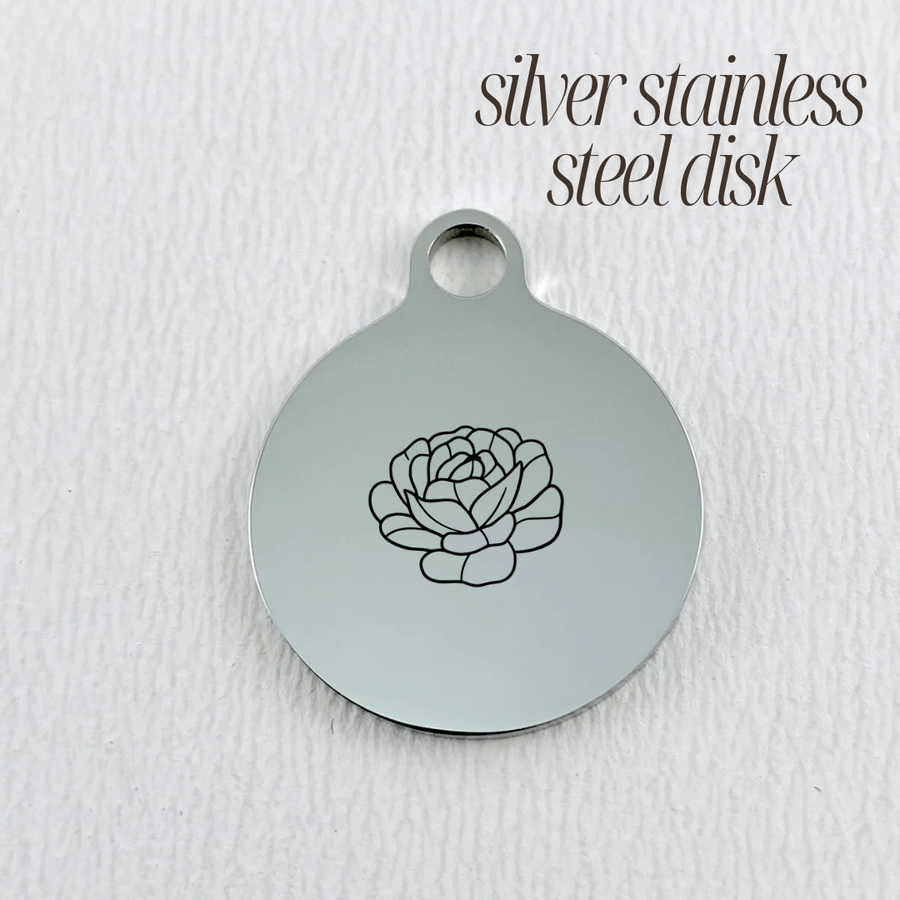 Additional Flower Disk Pendants