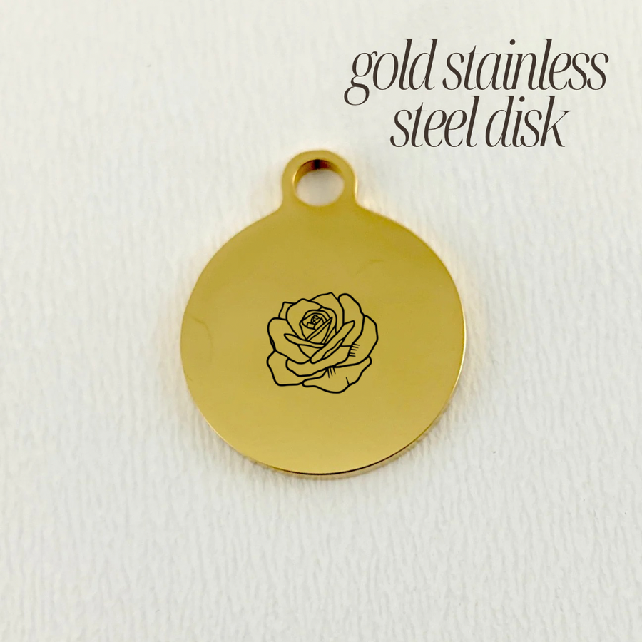 Additional Flower Disk Pendants