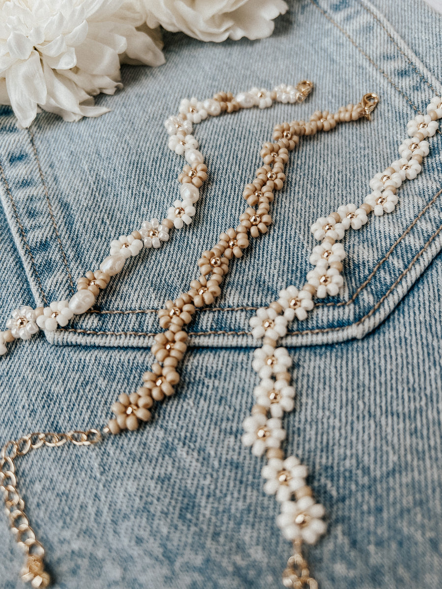 The Daisy Bracelet/Anklet – OAK EVE - Main Image